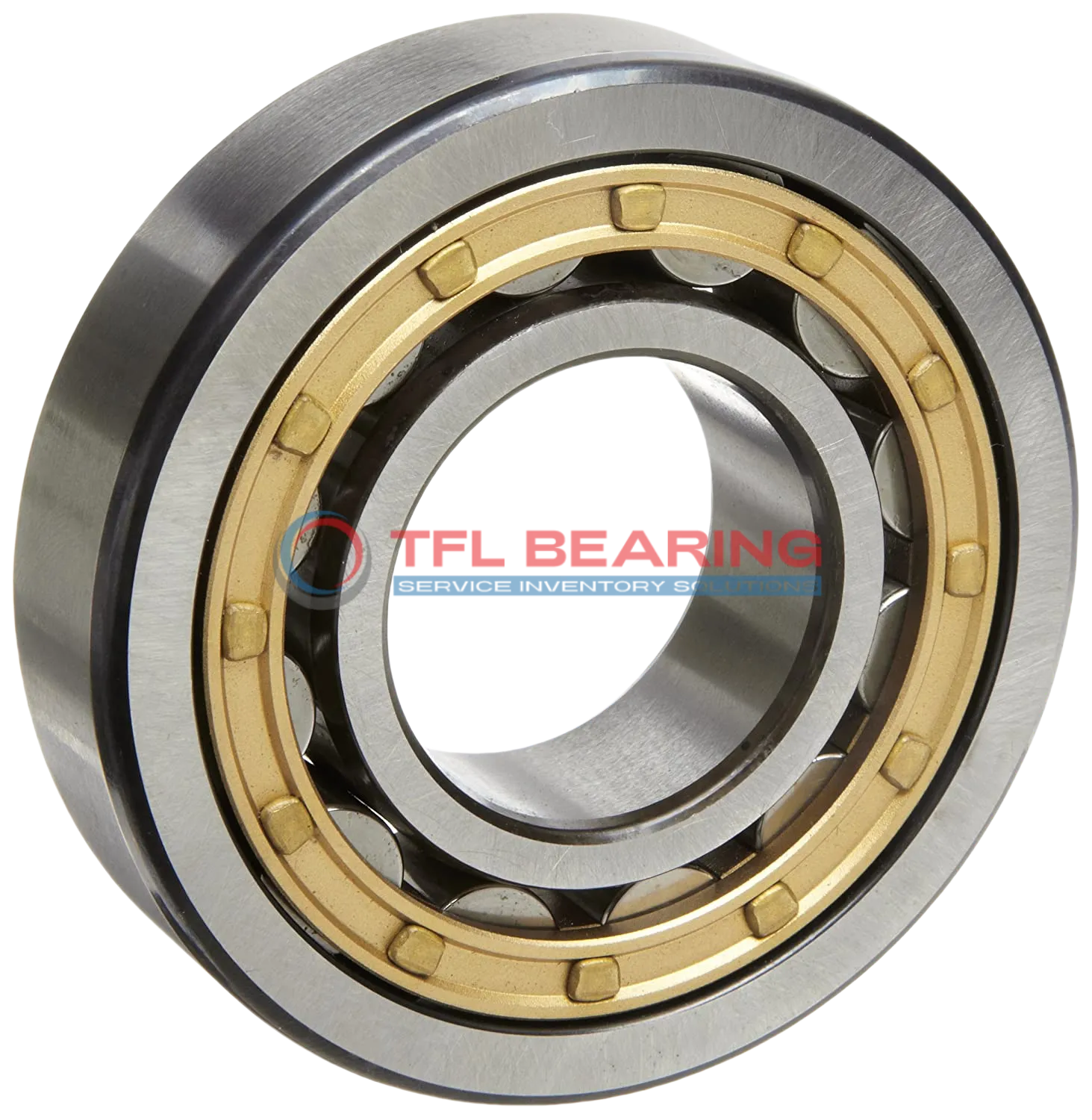 Single Row Cylindrical Roller Bearings With Inner Ring NJ 208 ECM